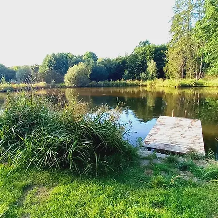 別荘 Slavonice Modletice S Rekou A Rybniky Pro Rodiny